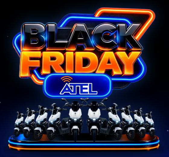Black Friday Atel: 10 scooters elétricas